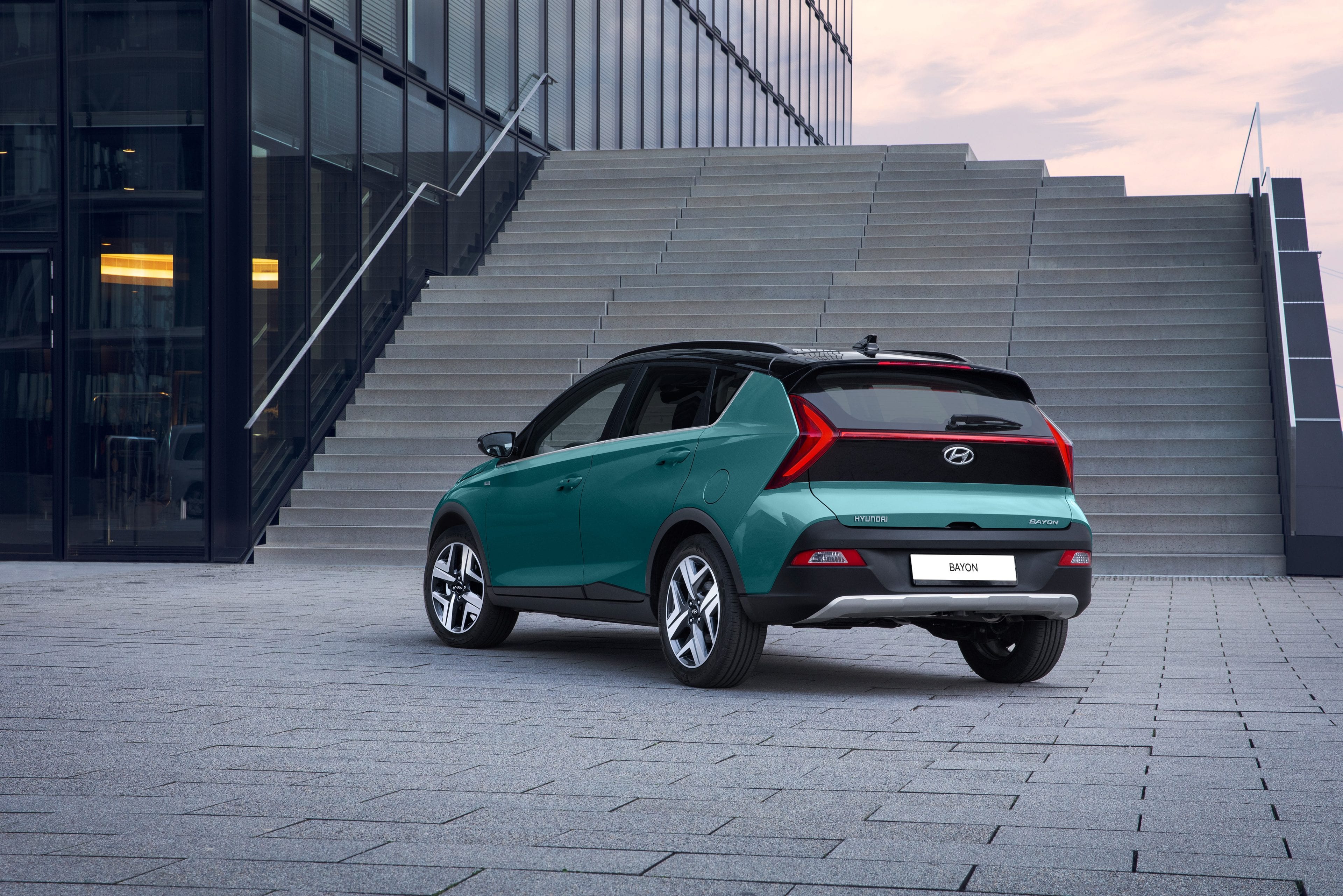 Hyundai Bayon achterkant