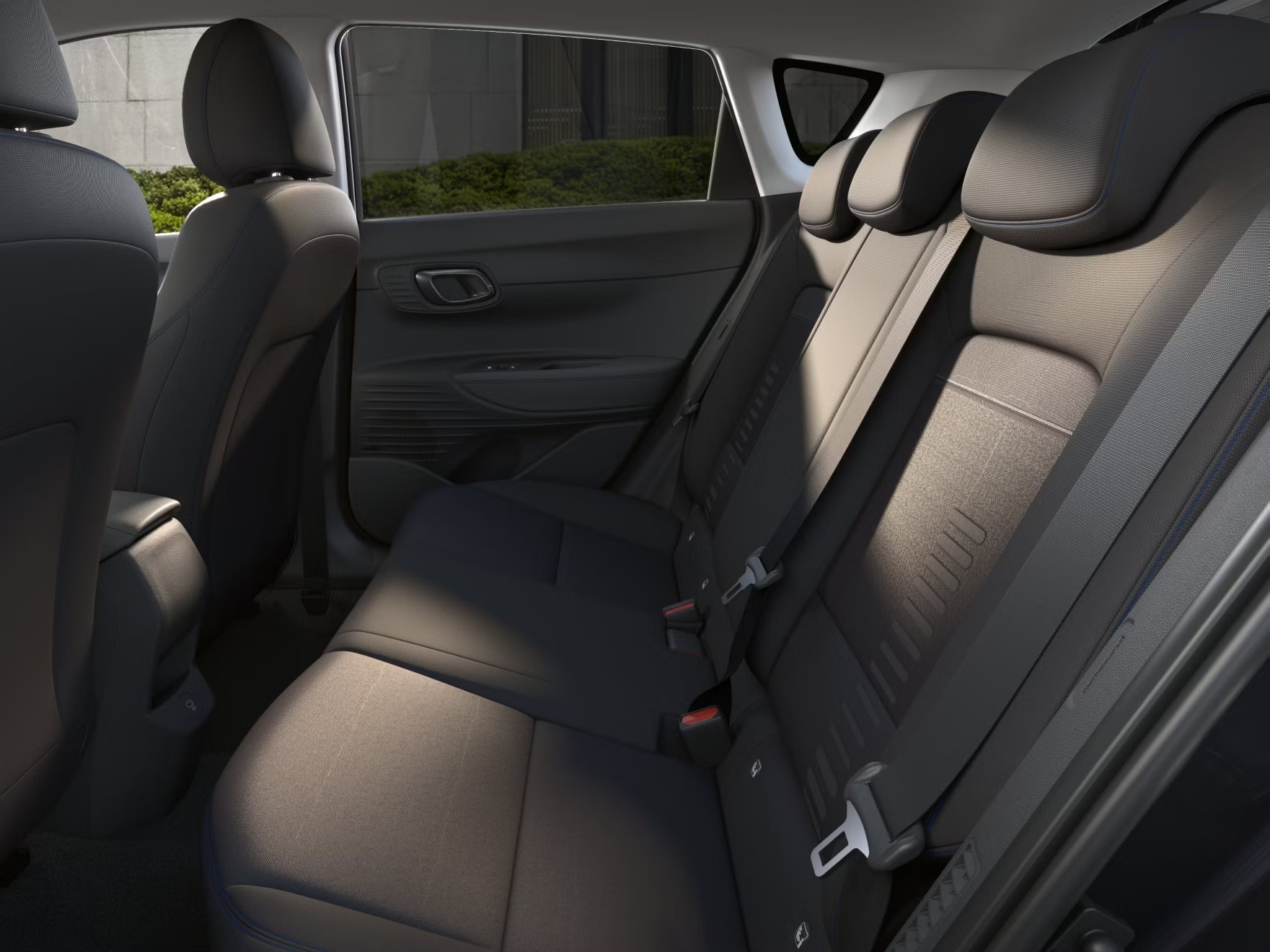 Hyundai Bayon backseat
