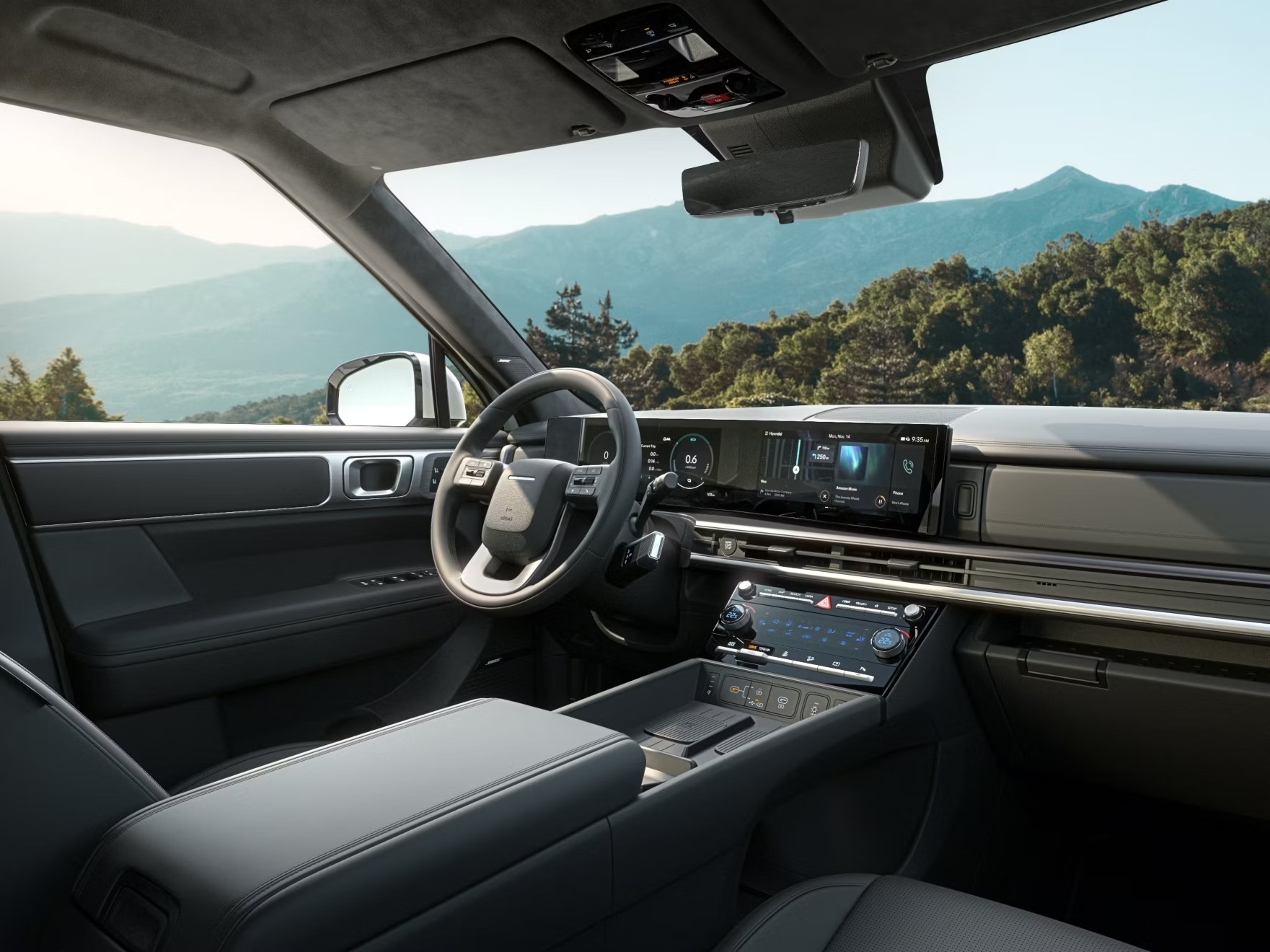 Hyundai Santa Fe Hybrid Interieur