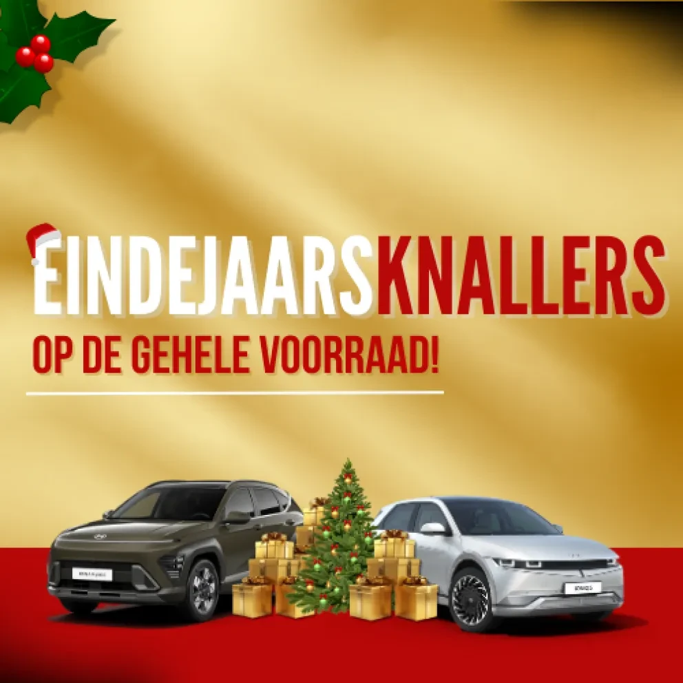 Eindejaarsknallers op de gehele voorraad