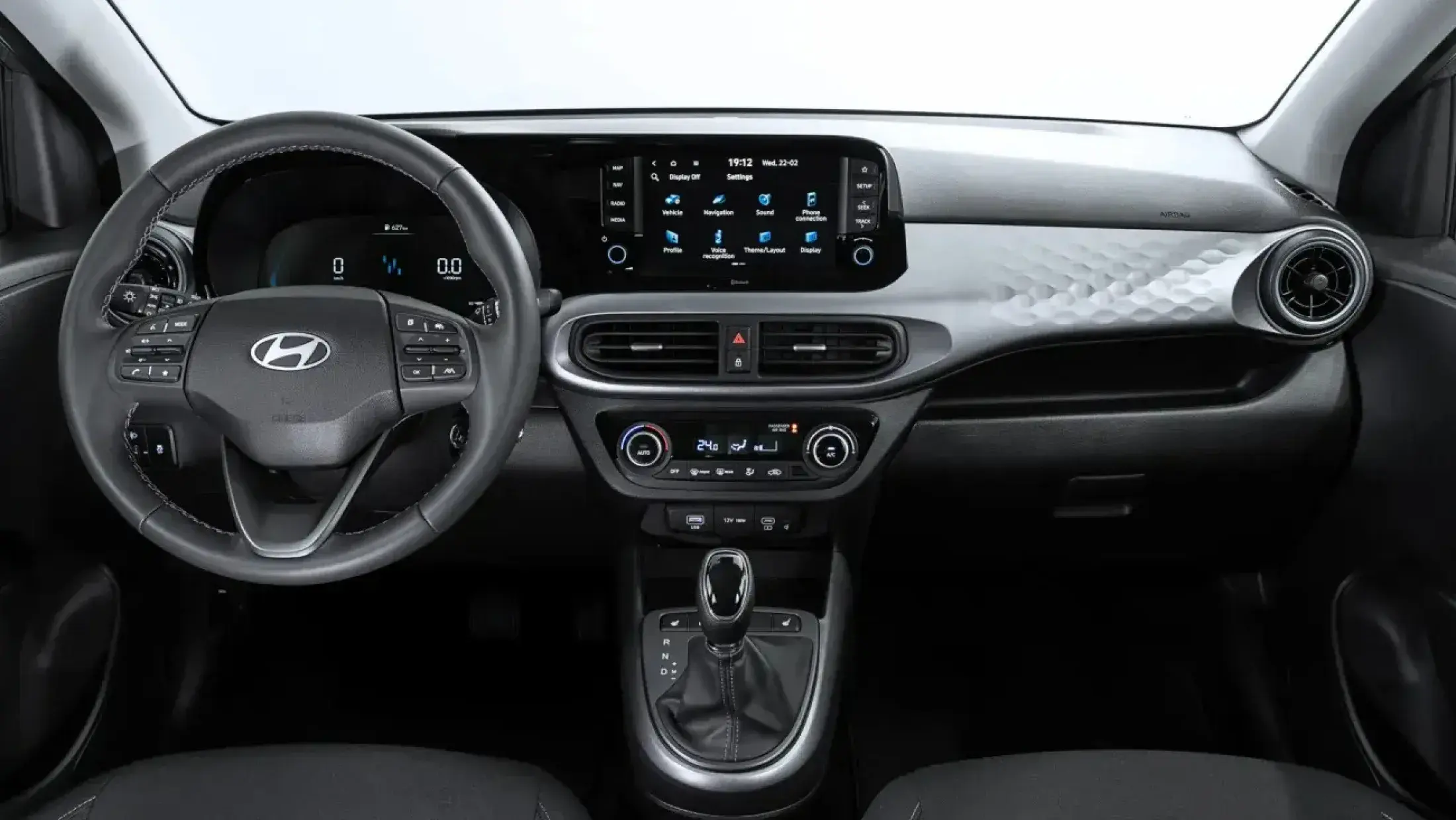 Hyundai i10 binnenkant