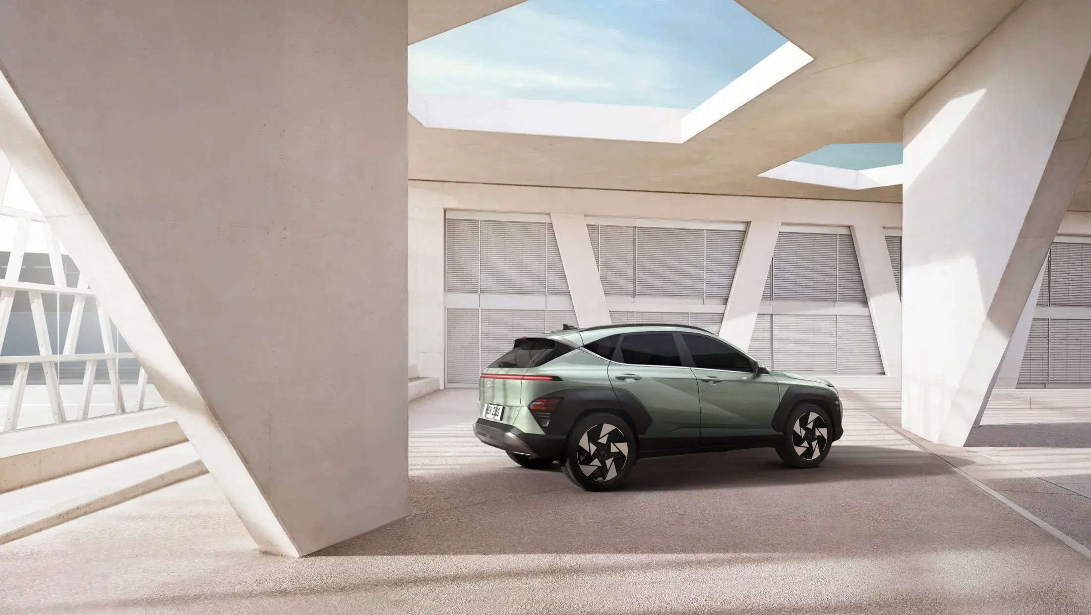 Hyundai KONA Mild-Hybrid buitenkant