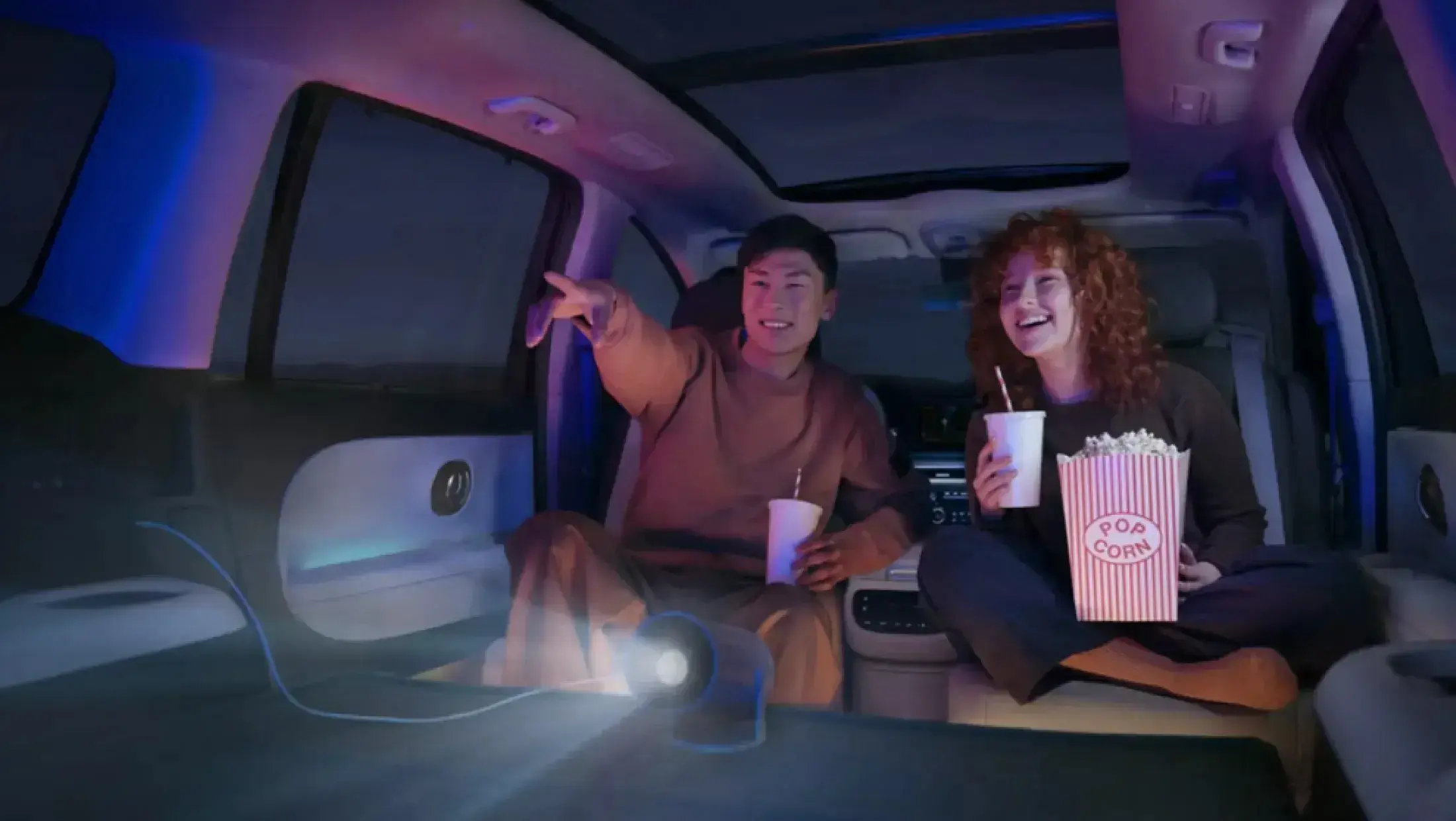 IONIQ 9 backseat