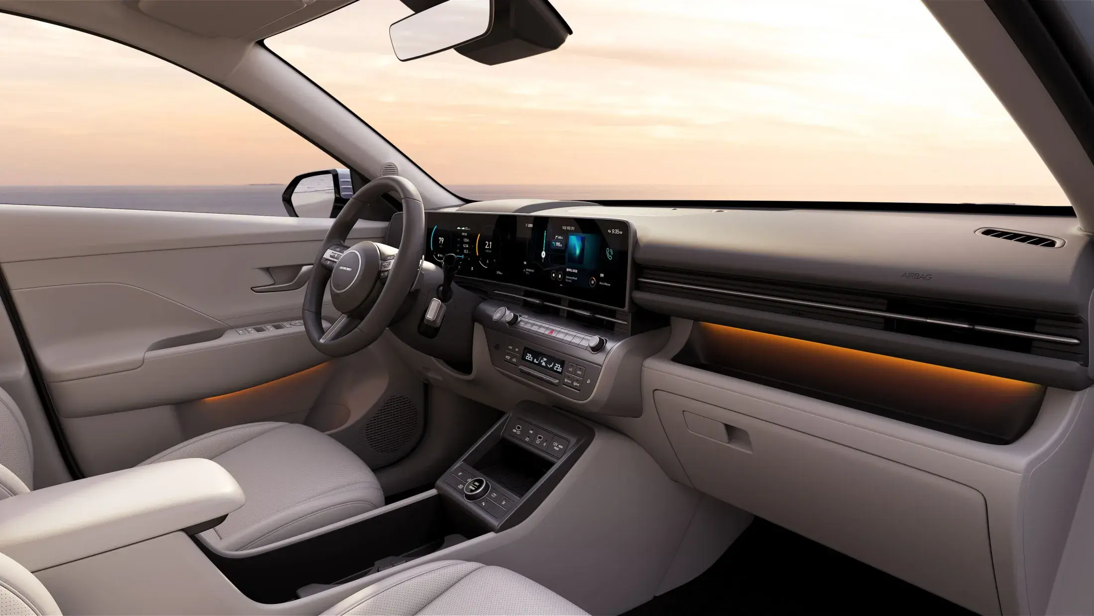 KONA Mild-Hybrid inside