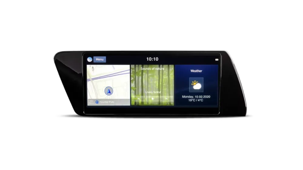 Hyundai i20 touchscreen