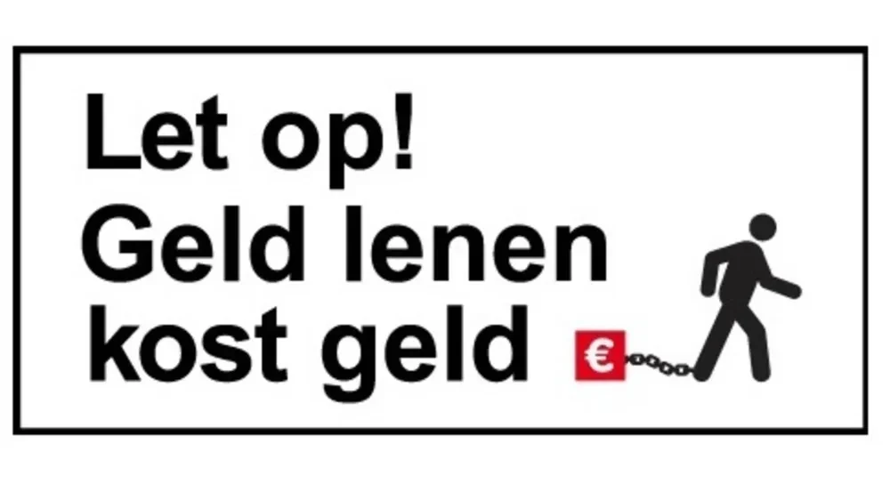 Geld lenen kost geld