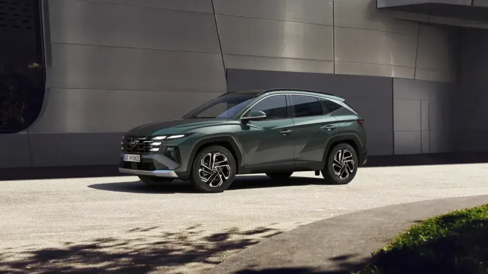 Hyundai Tucson Hybrid wegrijvoordeel