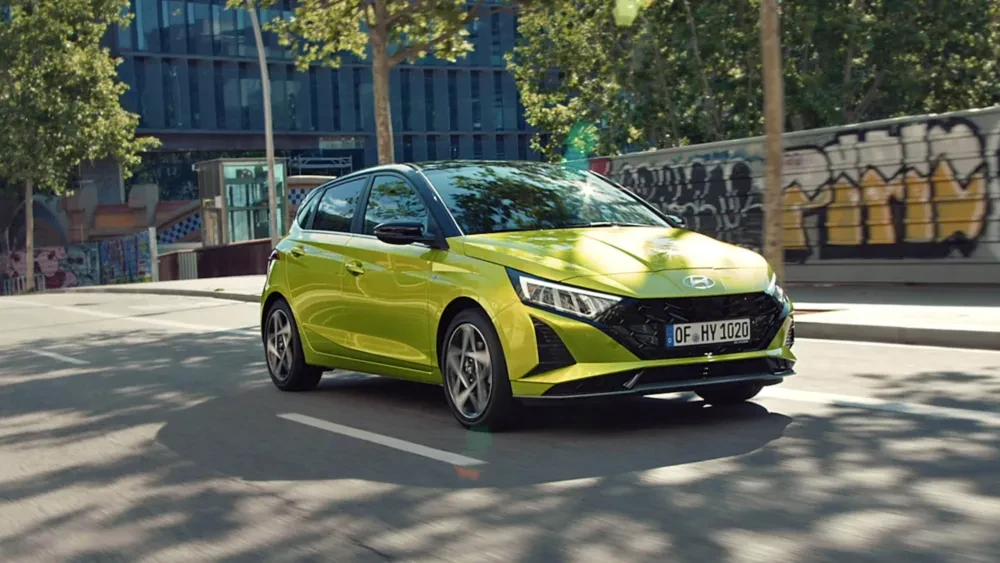 Hyundai i20 wegrijvoordeel