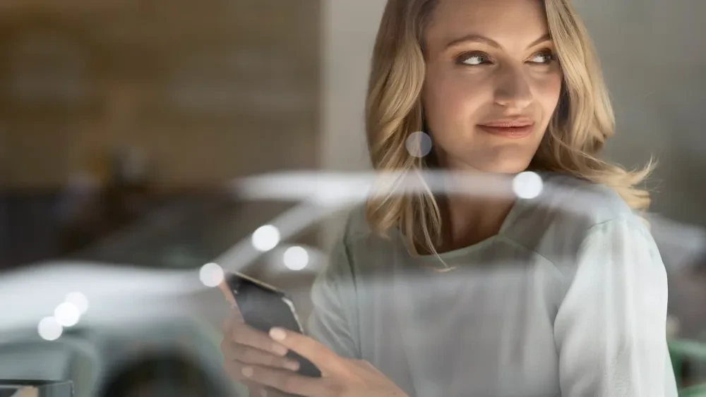 Bluelink voor vertrek