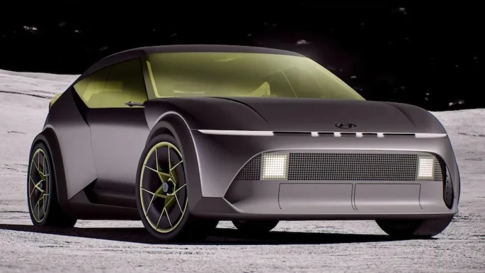 Hyundai concept THREE showroom