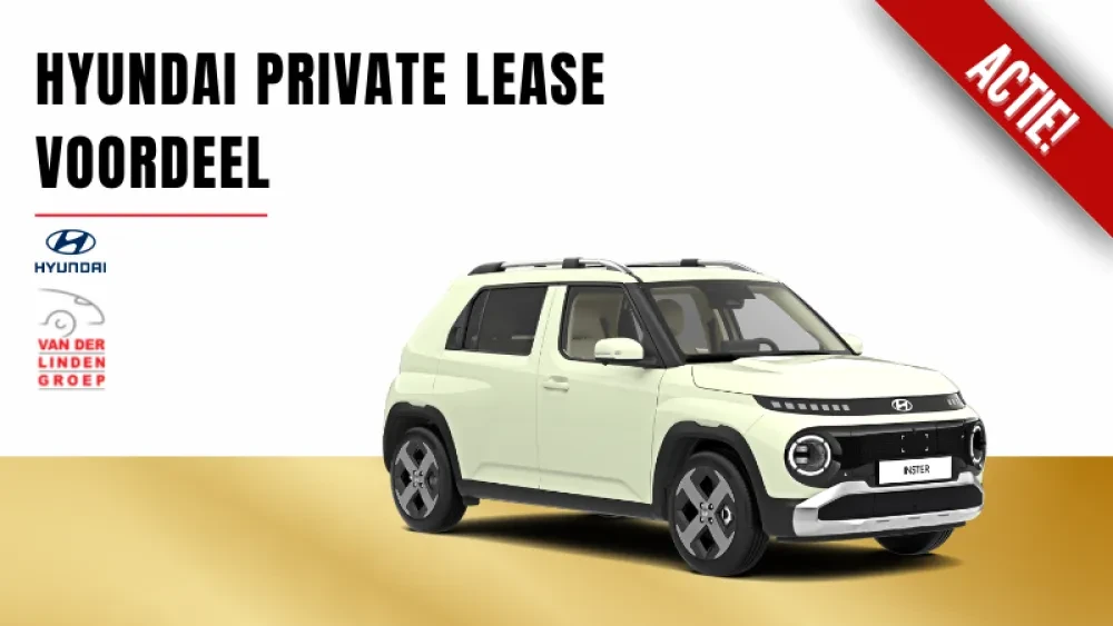 hyundai private lease voordeel
