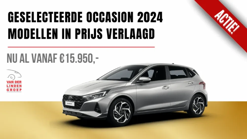 Geselecteerde occasion 2024 modellen in prijs verlaagd