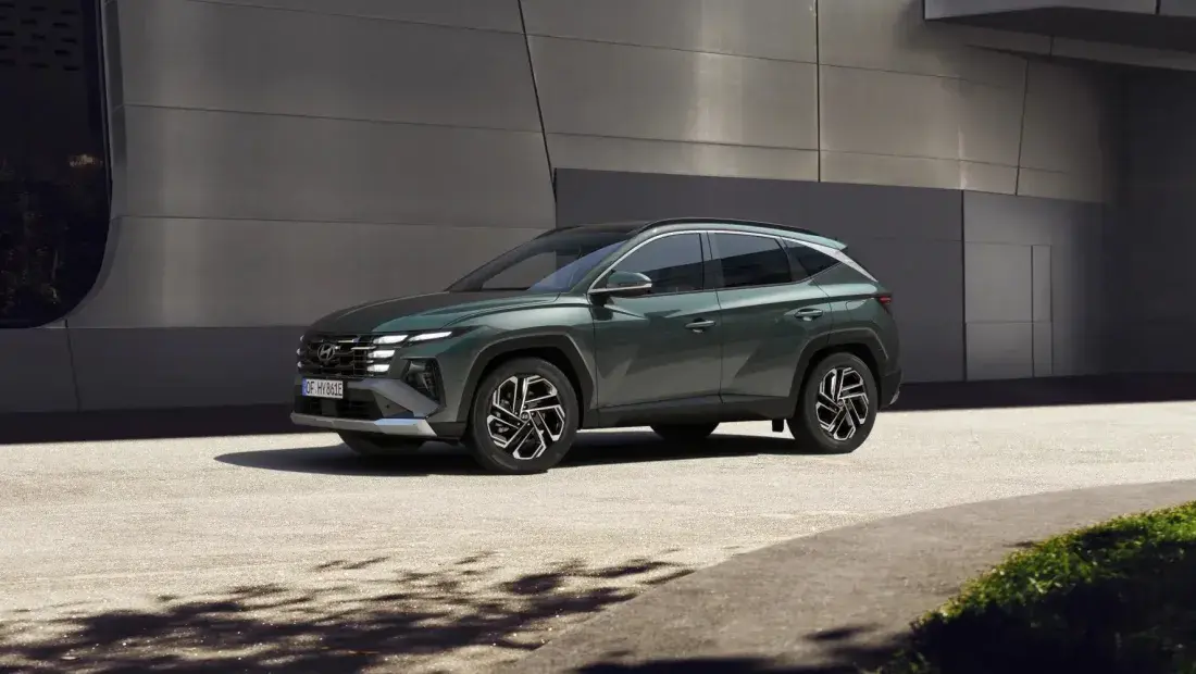 Hyundai Tucson Hybrid wegrijvoordeel