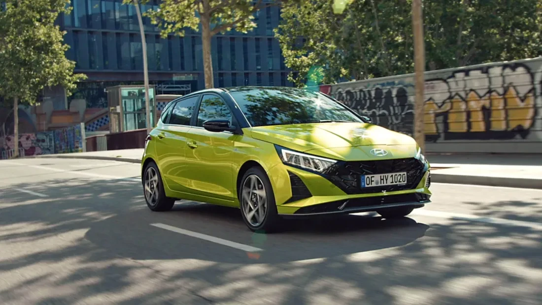 Hyundai i20 wegrijvoordeel