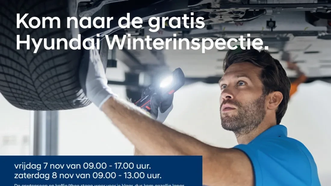 Hyundai Winterinspectie dagen 2025