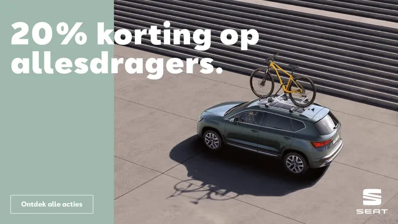 20% korting SEAT allesdragers