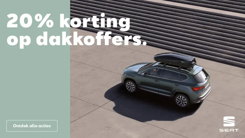 20% korting SEAT dakkoffers